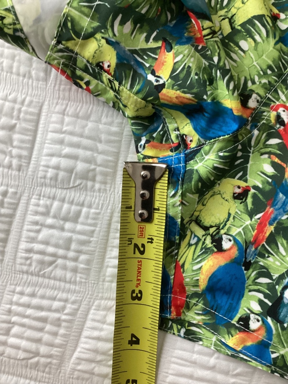 Fun and colorful parrots pattern – Ibiza swim shorts by 2xist - Picture 11 of 11